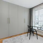 Elegant With Parking Space And Balcony By Renters Apartment